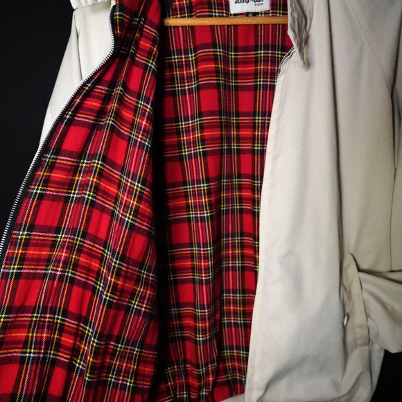 Jump the Gun Harrington Jacket - Made in UK - Sz. 40/Large - Tartan, Mod, & Rare - Picture 4 of 14